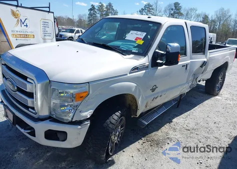 2015 Ford F-250 Lariat из США, поврежденный, VIN 1FT7W2BT4FED62506